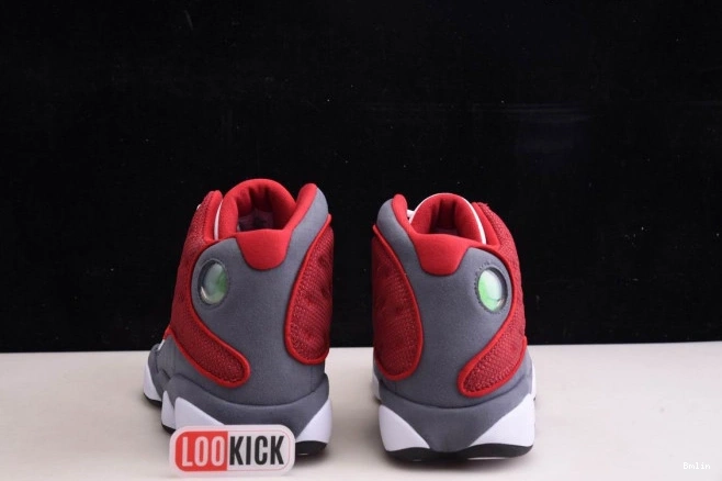 Bmlin Shoes 414571-600 Retro 13 Red Jordan Flint Grey Air Gym 0815